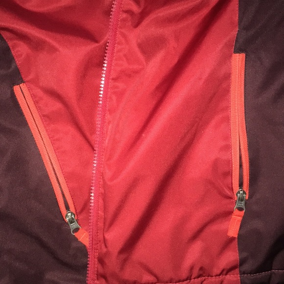 Swiss tech red coat , kids size L - Picture 5 of 7